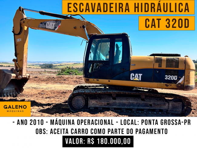 Escavadeira Hidrulica CAT 320D