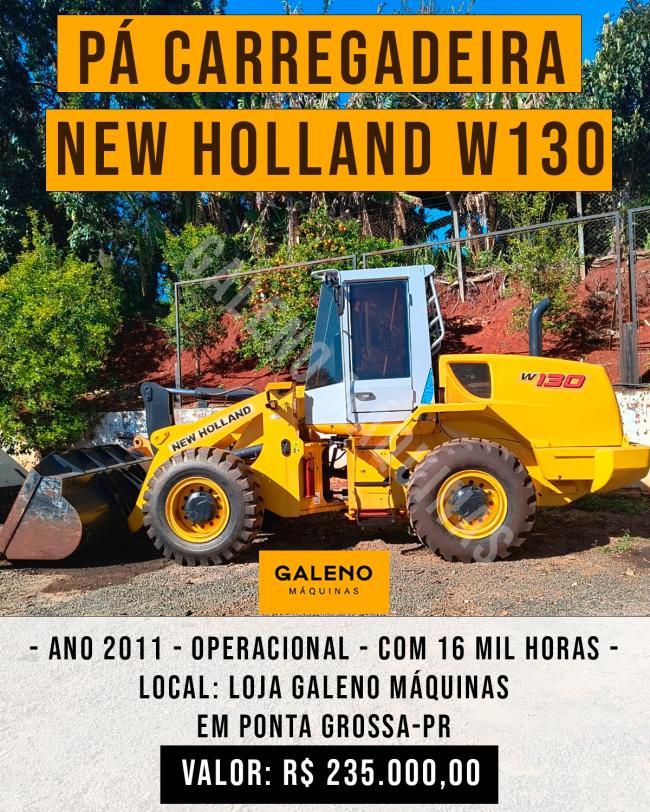 P Carregadeira NEW HOLLAND W130