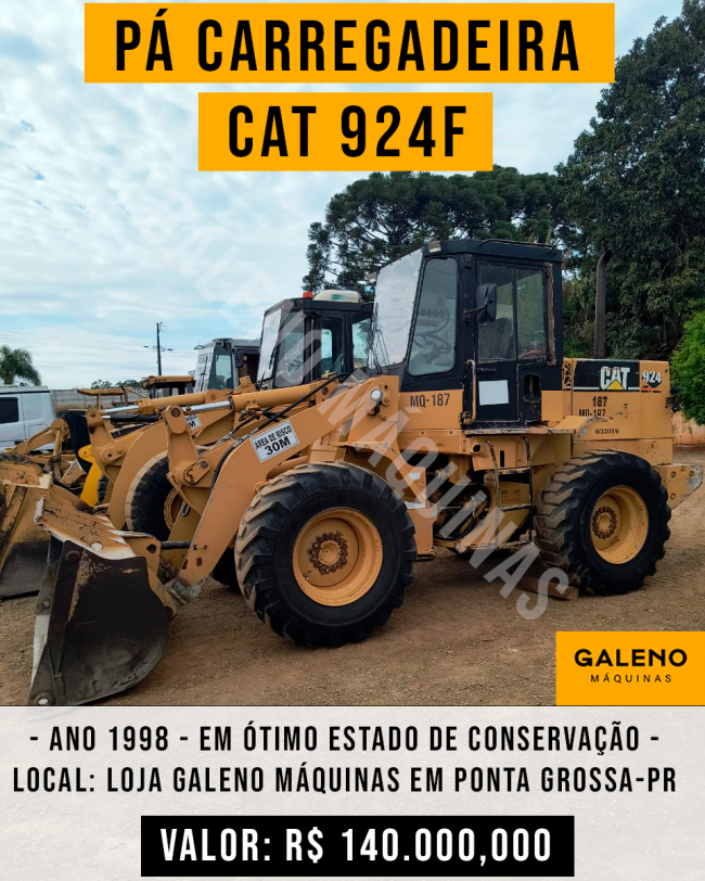 P Carregadeira CAT 924F