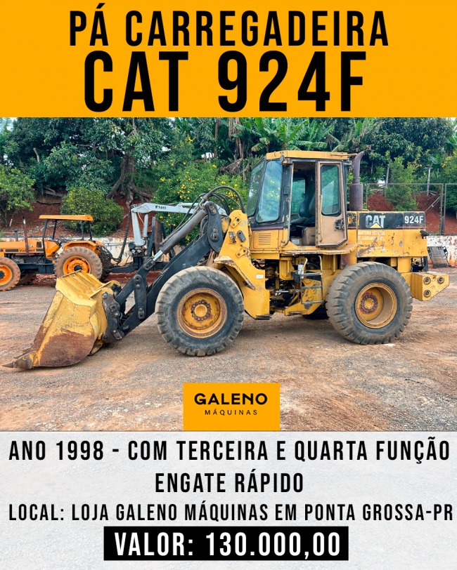 Pá Carregadeira CAT 924F