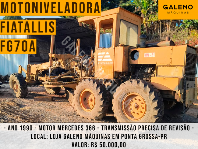 Motoniveladora Fiatallis FG70A