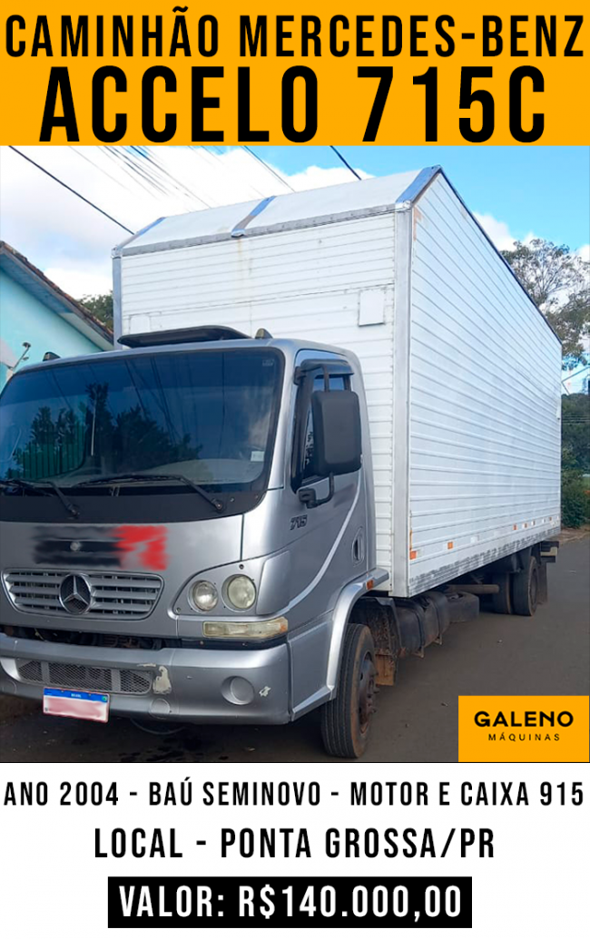 Caminhão Mercedes-Benz Accelo 715C