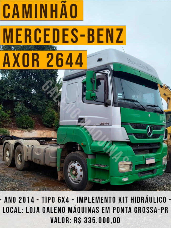 Caminho Mercedes-Benz Axor 2644